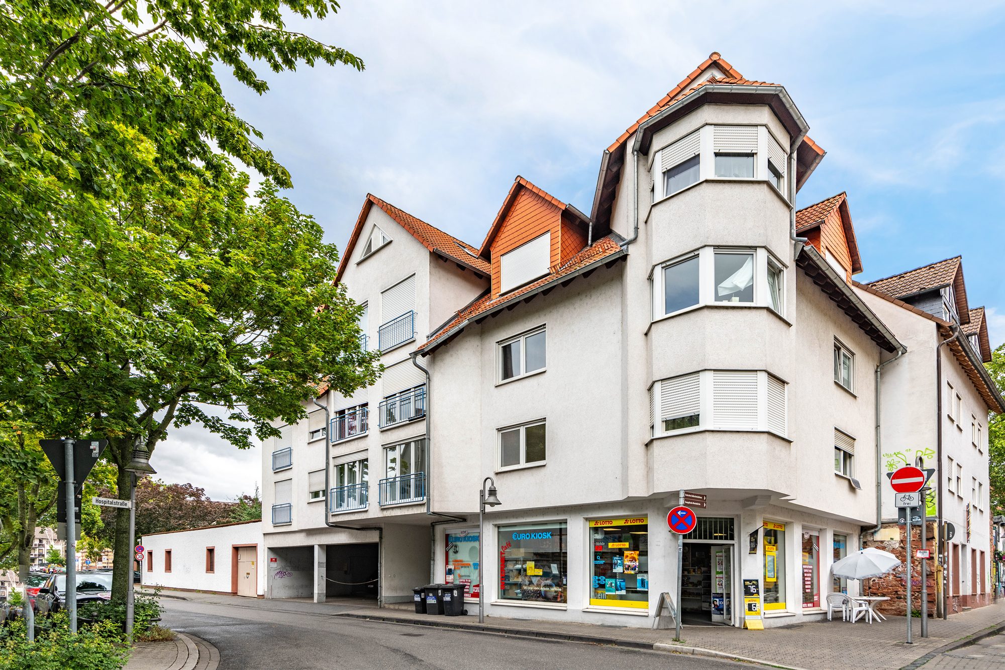 Immobilienangebot - Hanau - Alle - Hanau-Stadt: Schöne 2 Zimmer-Wohnung mit Einbauküche & tollem Grundriss in direkter Stadtlage
