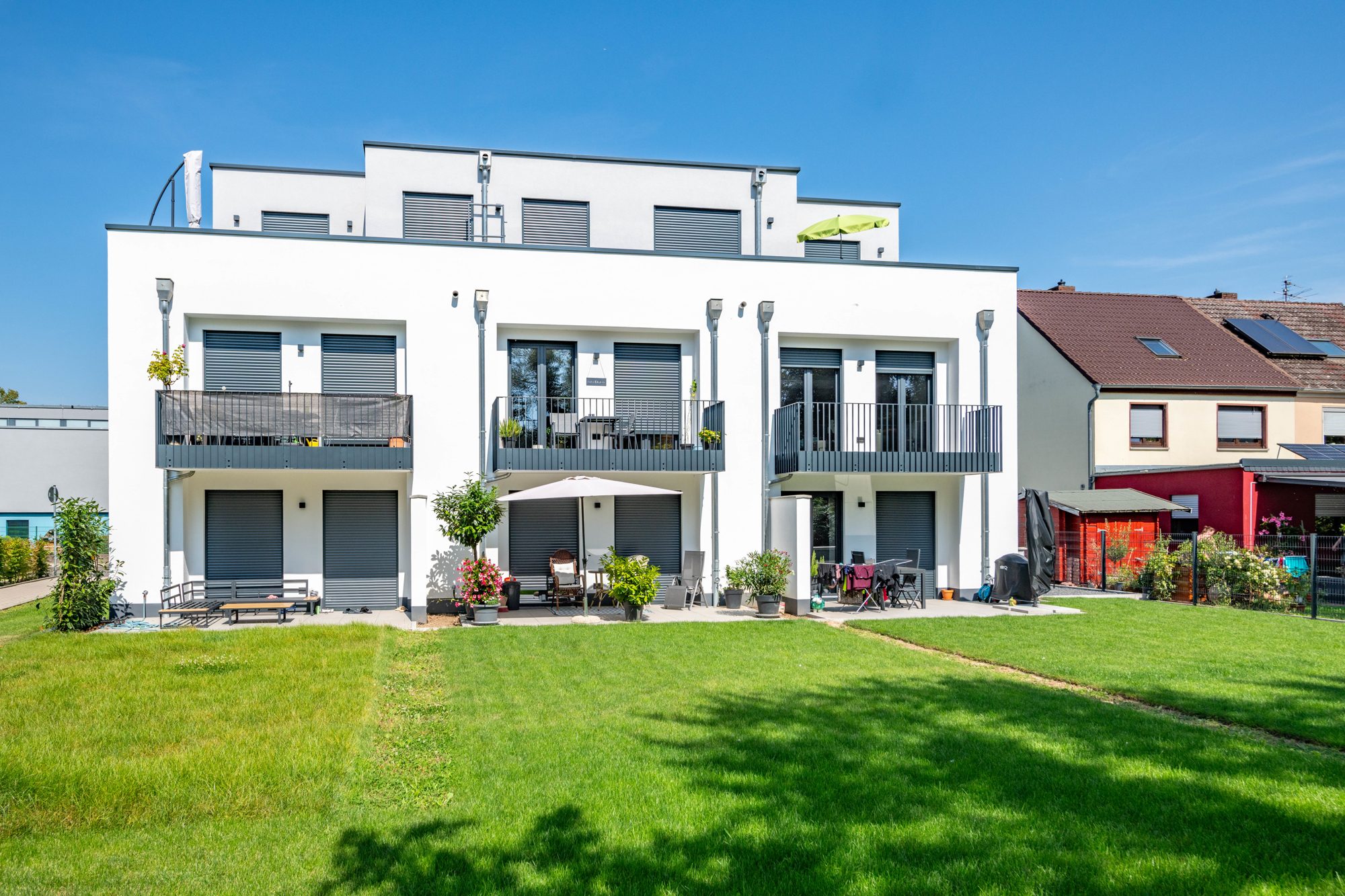 Immobilienangebot - Hanau / Kesselstadt - Alle - Hanau Alt-Kesselstadt: "Neubau" - Traumhafte 3-Zimmer-Penthouse-Wohnung mit herrlichem Ausblick