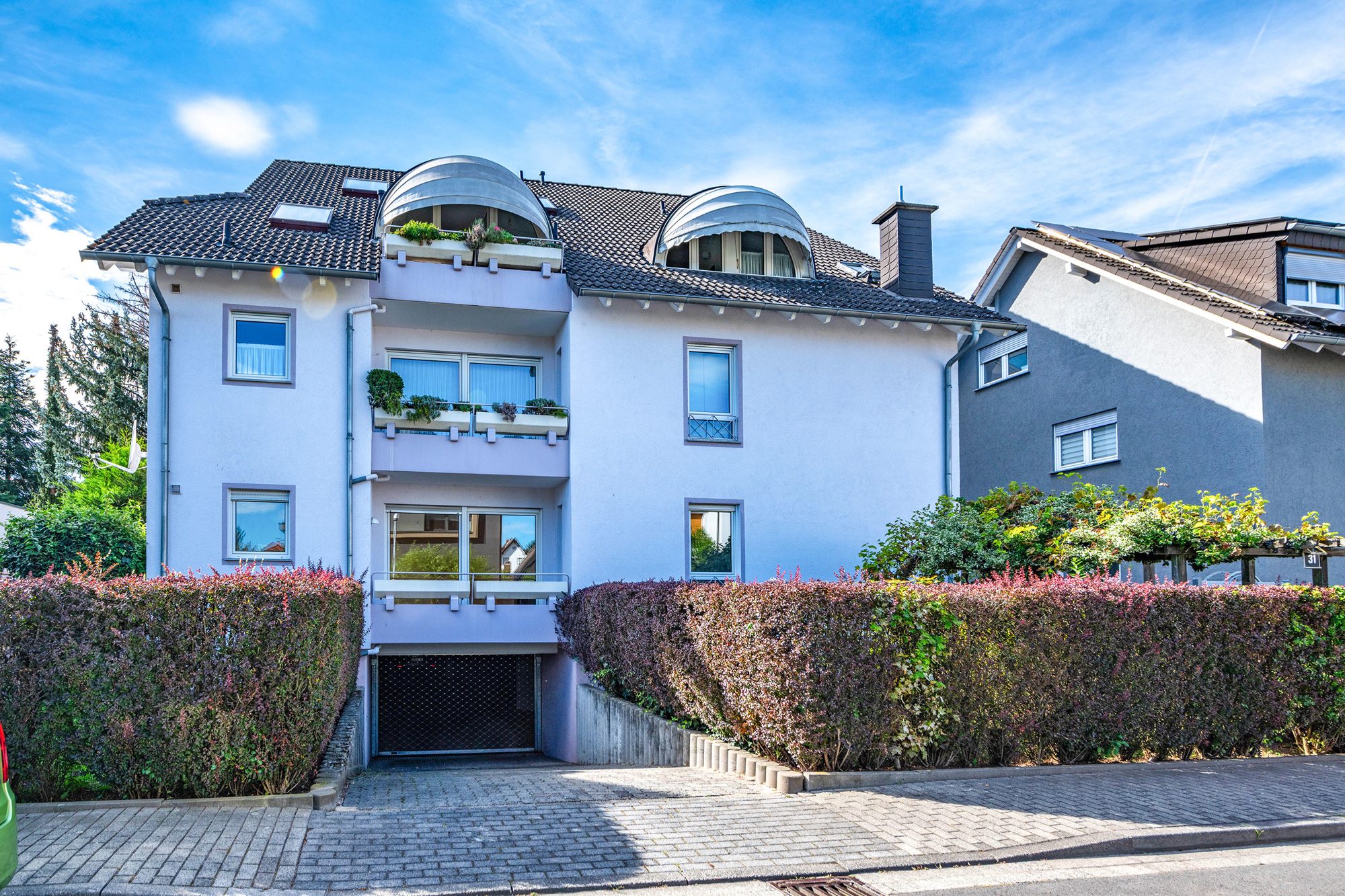 Immobilienangebot - Maintal - Alle - Maintal-Dörnigheim: Lichtdurchflutete 3-Zimmer-Wohnung mit zwei Balkonen und Gartenanteil