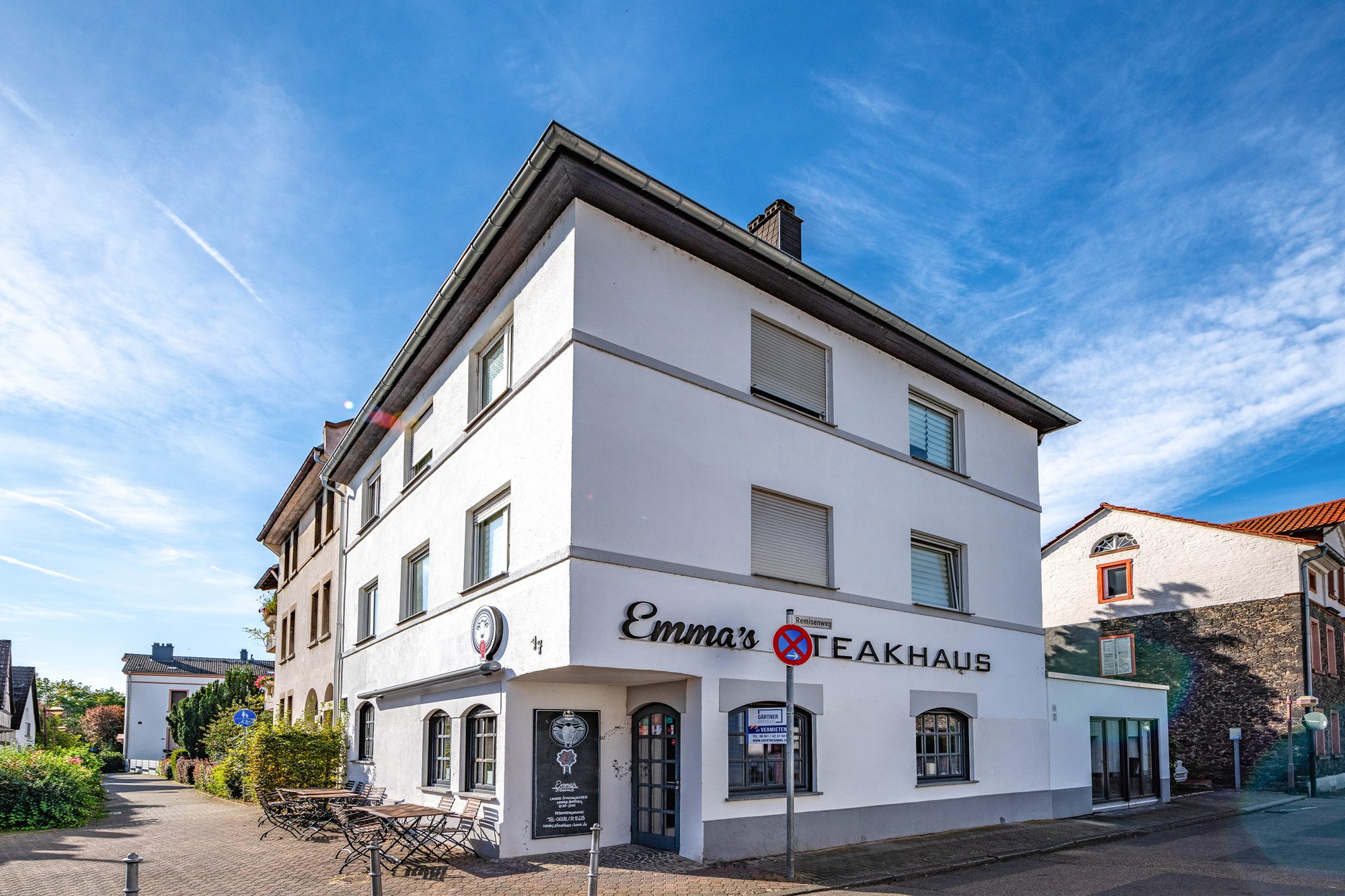 Immobilienangebot - Hanau - Alle - Hanau Alt-Kesselstadt: Schick eingerichtetes Restaurant mit Außenbereich in begehrter Lage