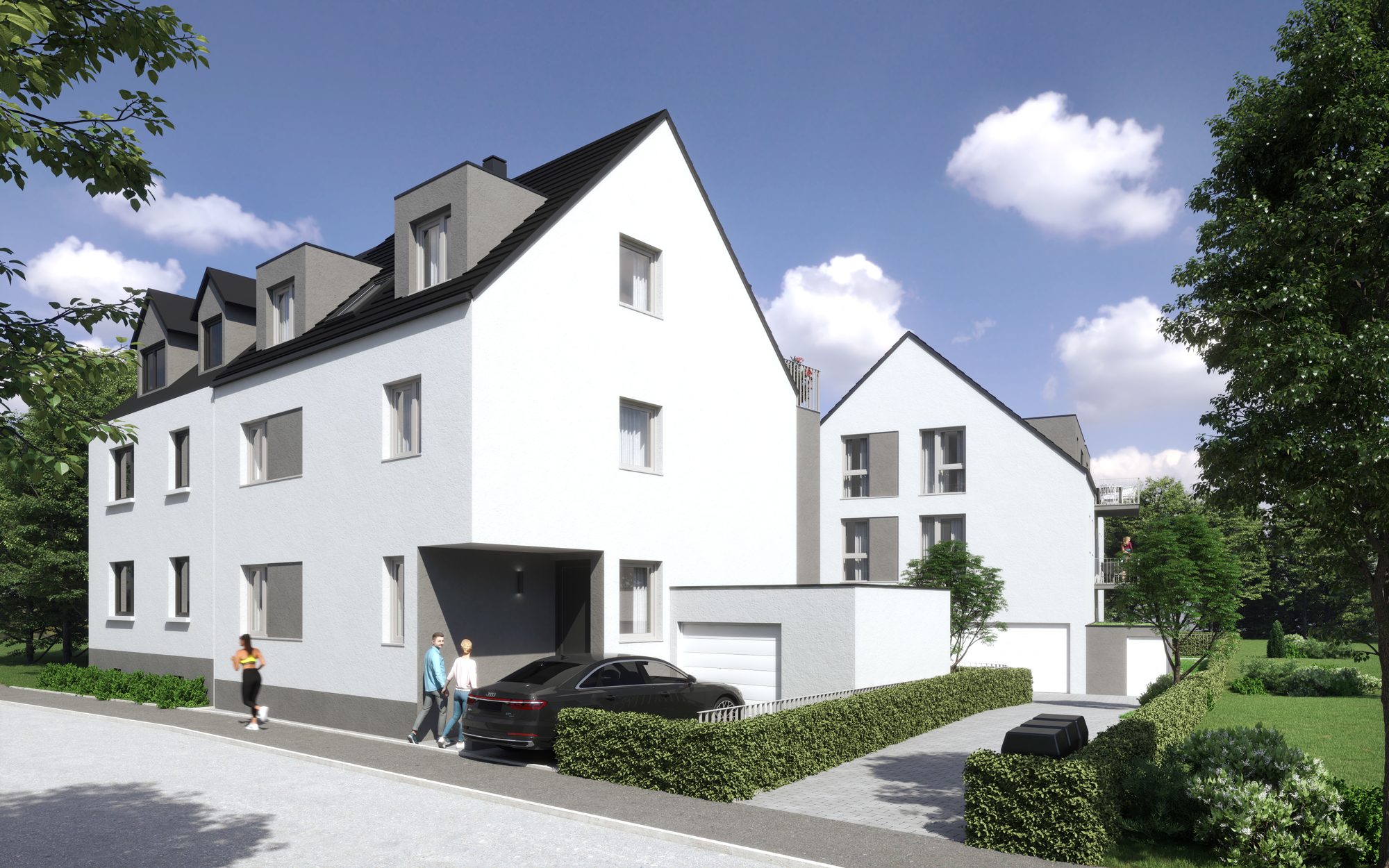Immobilienangebot - Maintal - Alle - Maintal-Hochstadt: Projektiertes Baugrundstück mit Baugenehmigung in beliebter Wohnlage