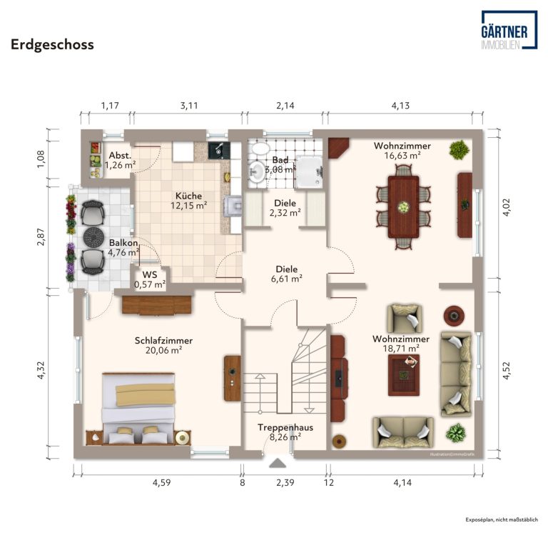 Immobilienangebot - Hanau - Alle - Hanau-Musikerviertel: Großzügiges Ein- / Zweifamilienhaus mit wunderschönem Garten in begehrter Lage