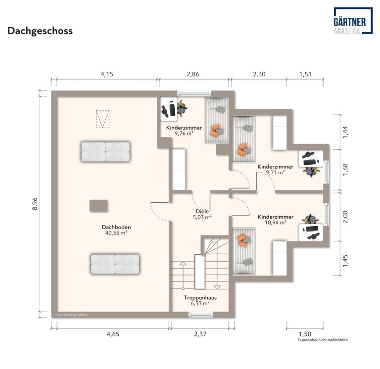 Immobilienangebot - Hanau - Alle - Hanau-Musikerviertel: Großzügiges Ein- / Zweifamilienhaus mit wunderschönem Garten in begehrter Lage