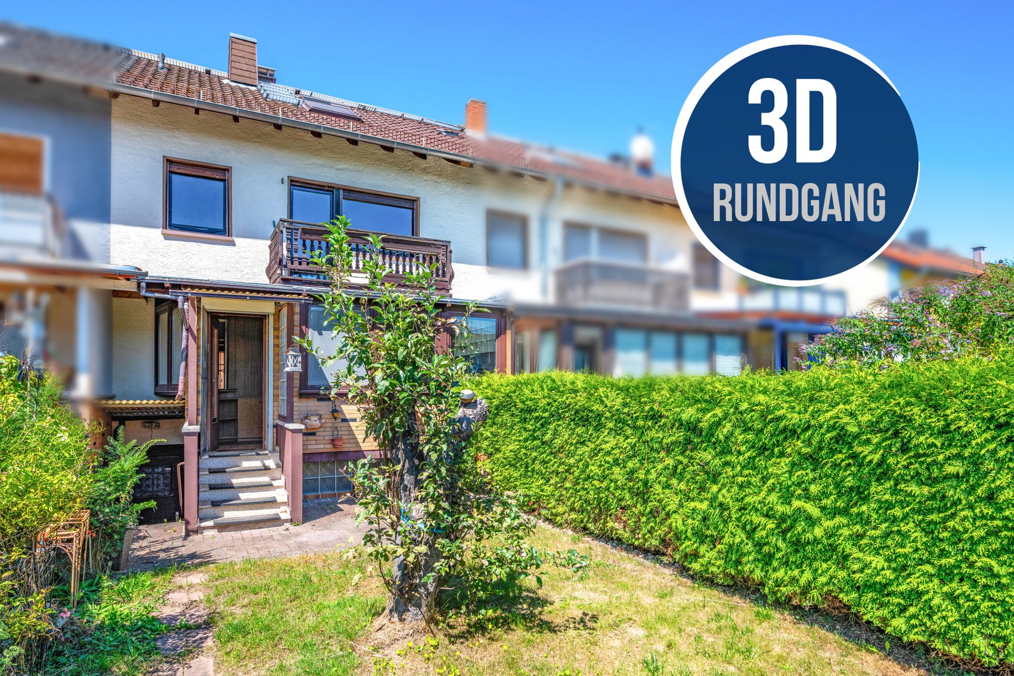 Immobilienangebot - Bruchköbel - Alle - Bruchköbel: Sanierungsbedürftiges, gemütliches Reihenhaus mit schönem Grundstück in ruhiger Wohnlage