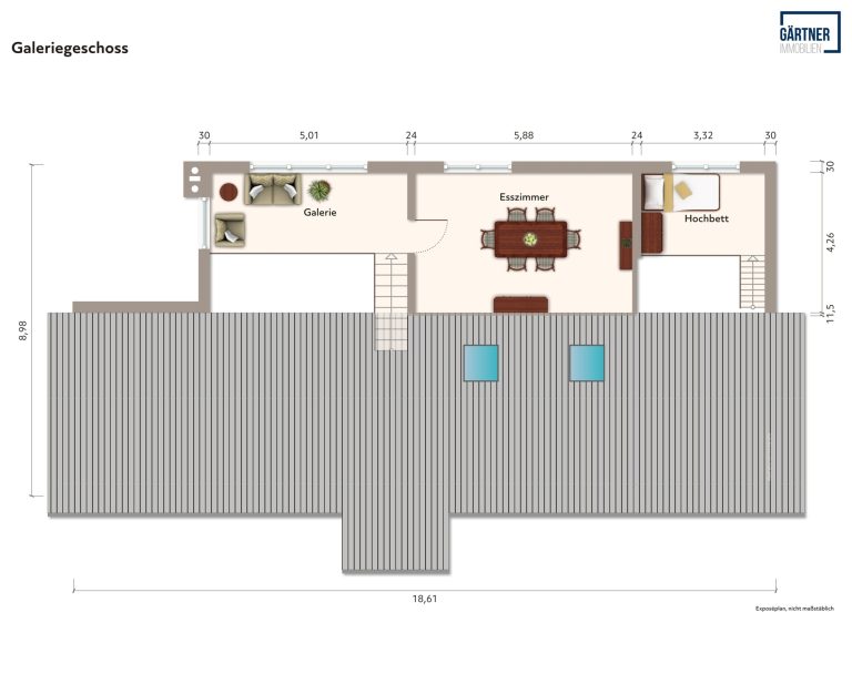 Immobilienangebot - Maintal / Bischofsheim - Alle - Maintal-Bischofsheim: Attraktives Wohn- / Gewerbeanwesen mit großer Freifläche im Gewerbegebiet