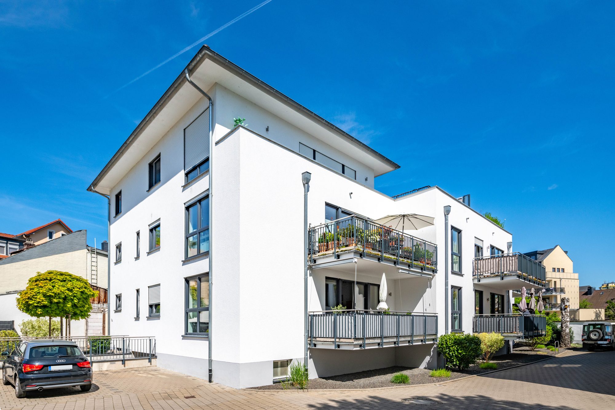 Immobilienangebot - Hanau - Alle - Hanau Alt-Kesselstadt: Tolle 4-Zimmer-Erdgeschoss-Wohnung mit moderner Einbauküche & großem Balkon