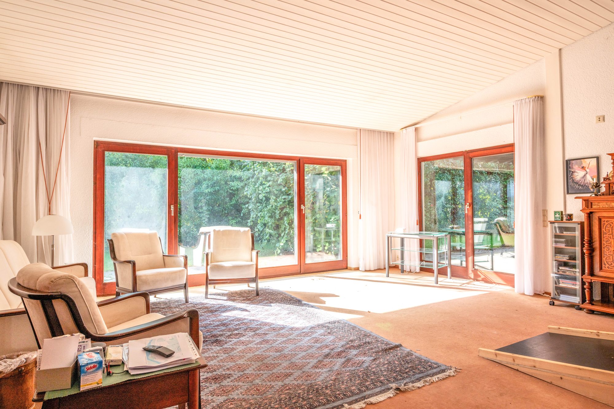 Immobilienangebot - Hanau / Kesselstadt - Alle - Hanau-Kesselstadt: Tolles Einfamilienhaus / Bungalow mit Garten & Erbpachtgrundstück in ruhiger Lage