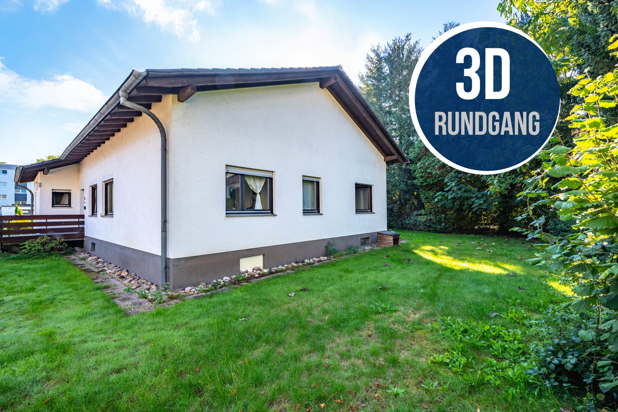Immobilienangebot - Hanau / Kesselstadt - Alle - Hanau-Kesselstadt: Tolles Einfamilienhaus / Bungalow mit Garten & Erbpachtgrundstück in ruhiger Lage