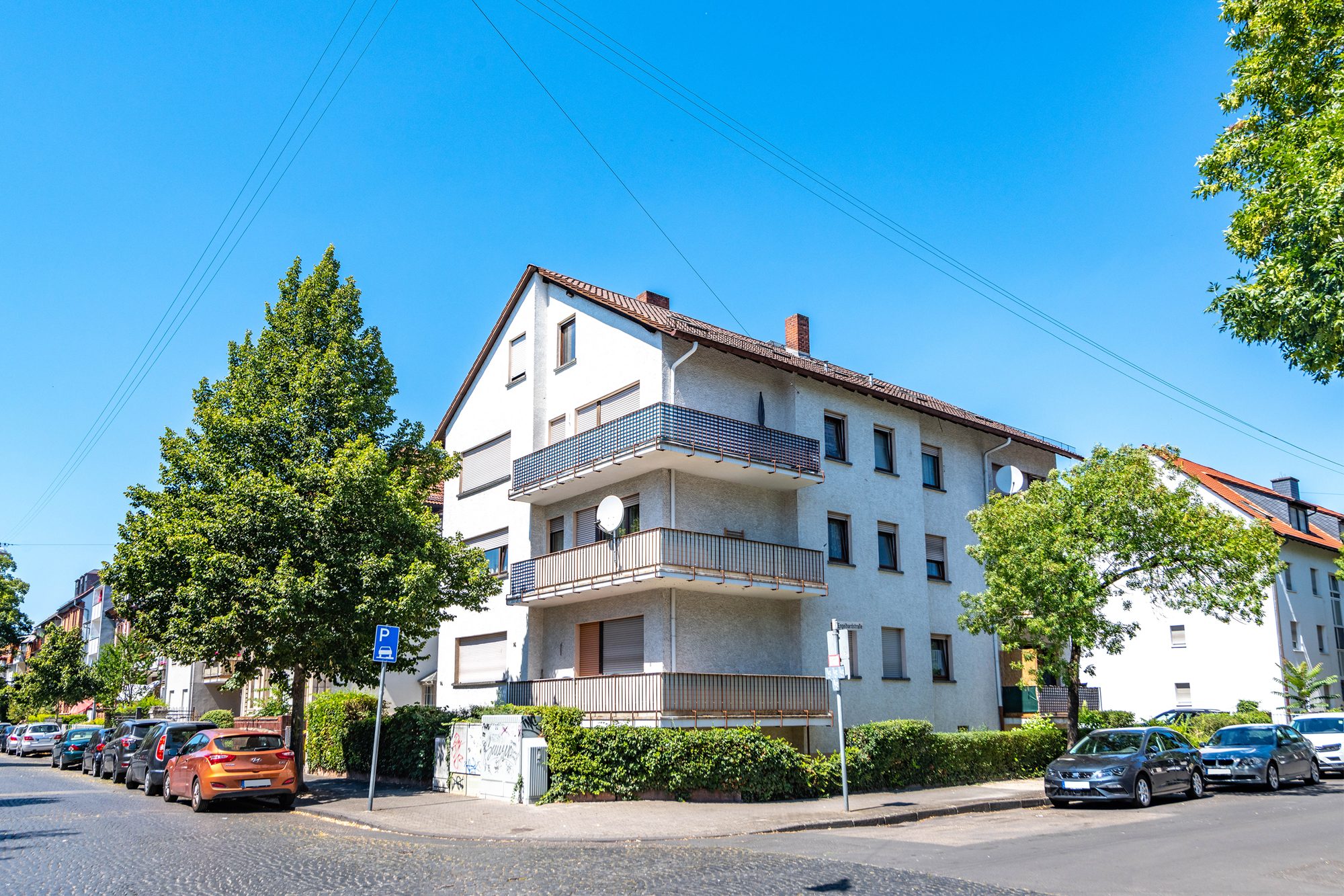 Immobilienangebot - Hanau - Alle - Hanau: Geräumige, bezugsfertige 3-Zimmer-Wohnung mit Süd-Ost Balkon in zentraler und ruhiger Lage