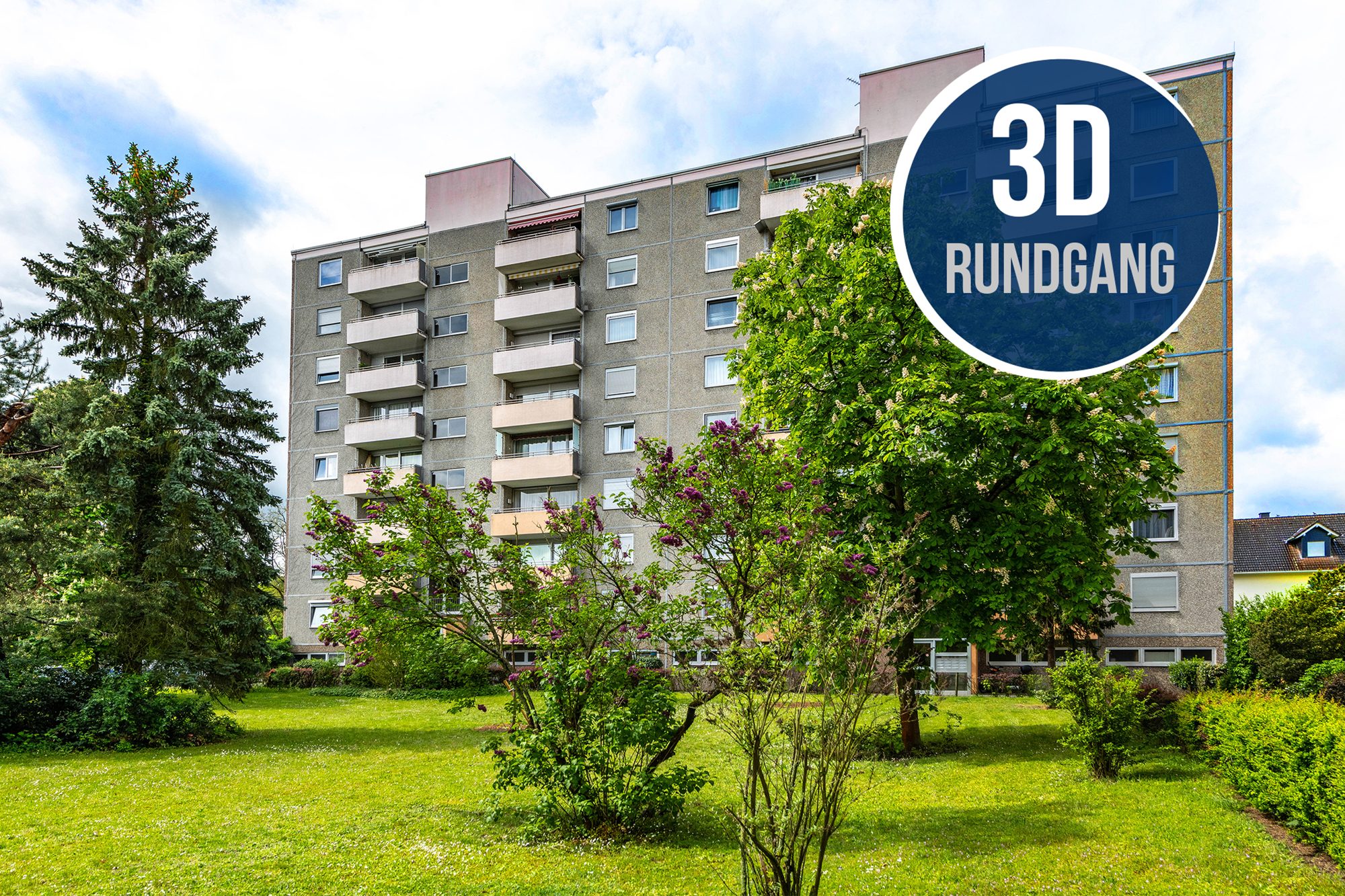 Immobilienangebot - Rodenbach / Niederrodenbach - Alle - Niederrodenbach: Top gepflegte 3-Zimmer-Wohnung mit tollem Grundriss und Loggia in Ortsrandlage