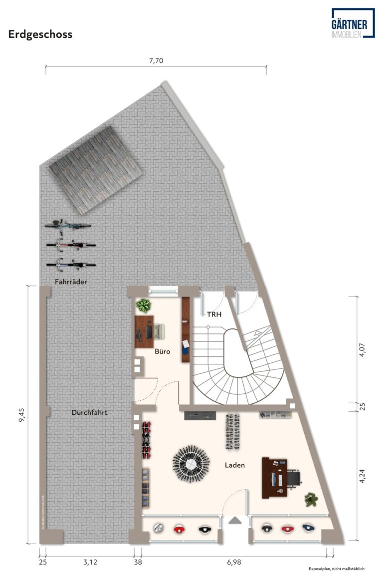 Immobilienangebot - Hanau - Alle - Hanau: Zwei teilvermietete Wohn- und Geschäftshäuser in attraktiver und zentraler Innenstadtlage
