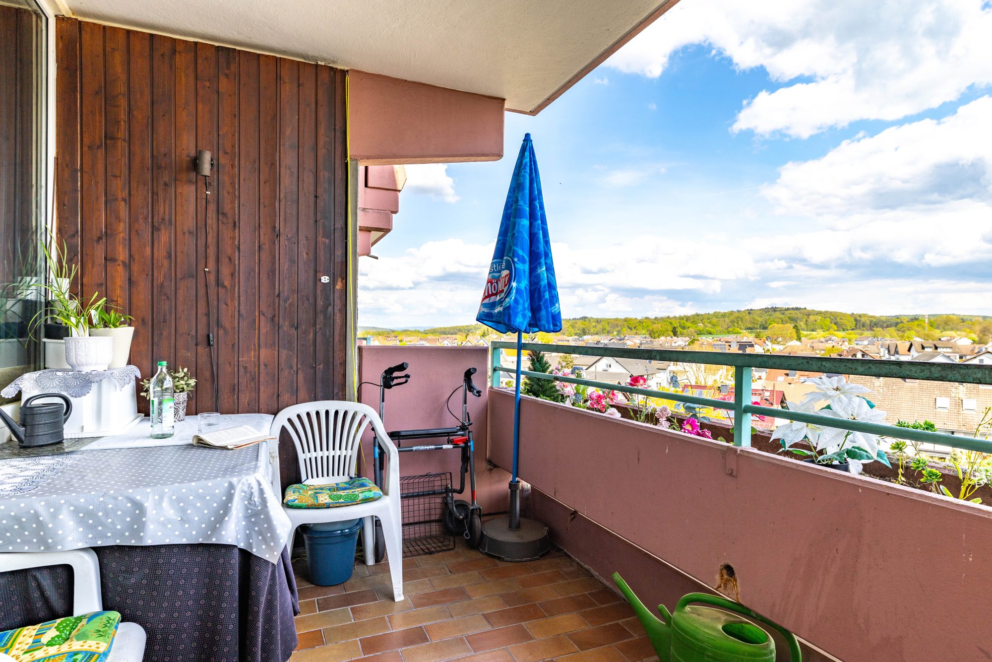 Immobilienangebot - Rodenbach / Niederrodenbach - Alle - Niederrodenbach: Vermietete 2-Zimmer-Wohnung mit Balkon und tollem Grundriss in zentraler Wohnlage
