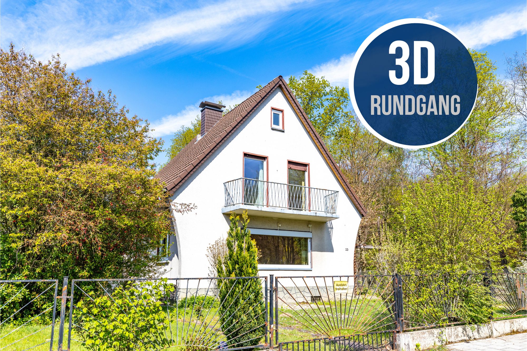 Immobilienangebot - Maintal / Hochstadt - Alle - Maintal-Hochstadt: Sanierungsbedürftiges Einfamilienhaus mit tollem Grundstück in Sackgassenlage