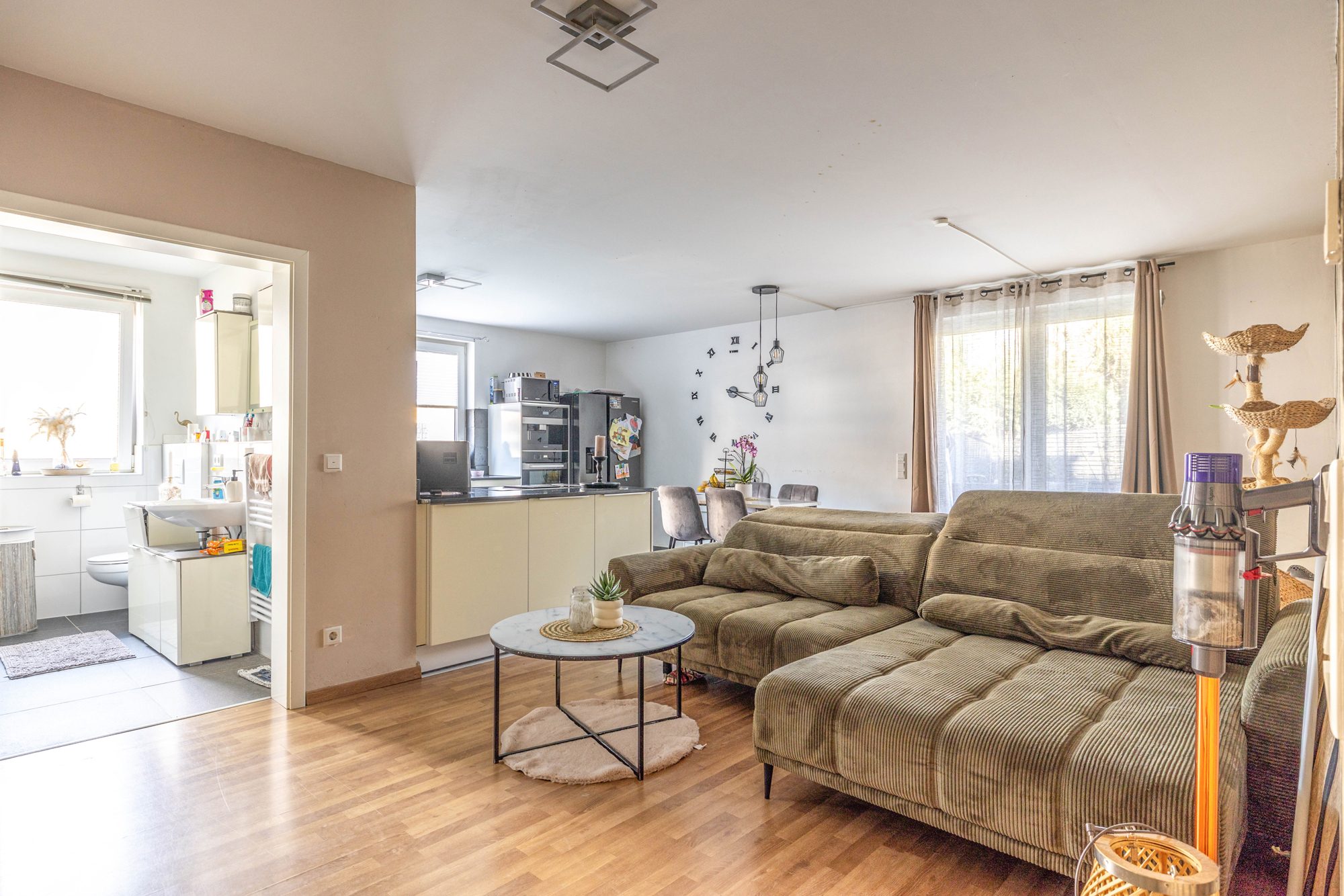 Immobilienangebot - Kahl - Alle - Kahl am Main: Vermietete 3-Zimmer-Erdgeschoss-Wohnung mit Terrasse und eigenem Garten