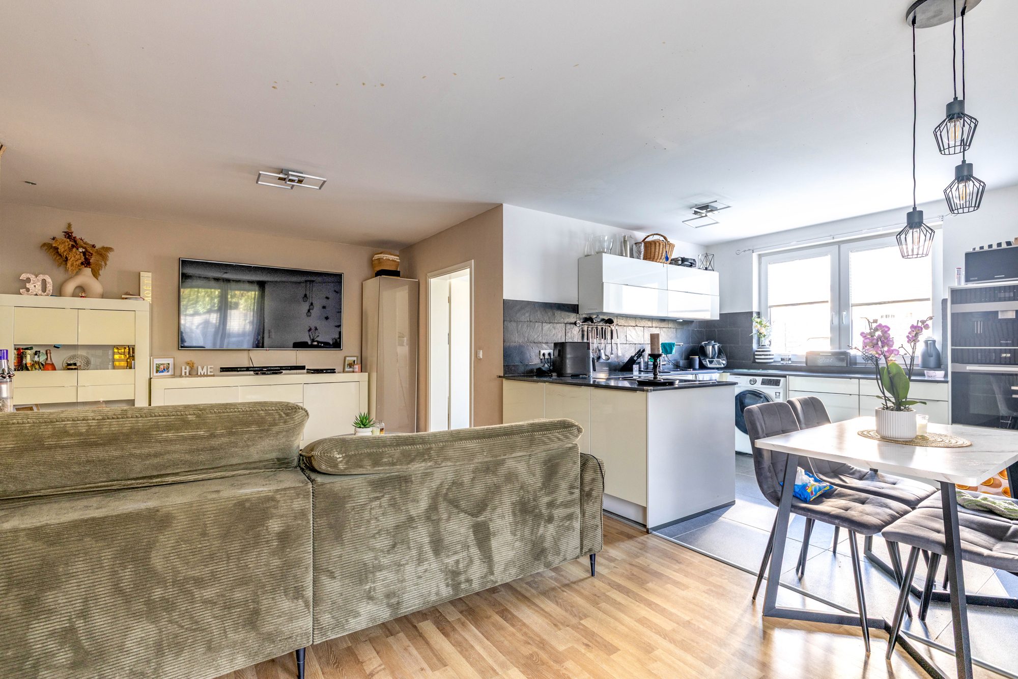 Immobilienangebot - Kahl - Alle - Kahl am Main: Vermietete 3-Zimmer-Erdgeschoss-Wohnung mit Terrasse und eigenem Garten