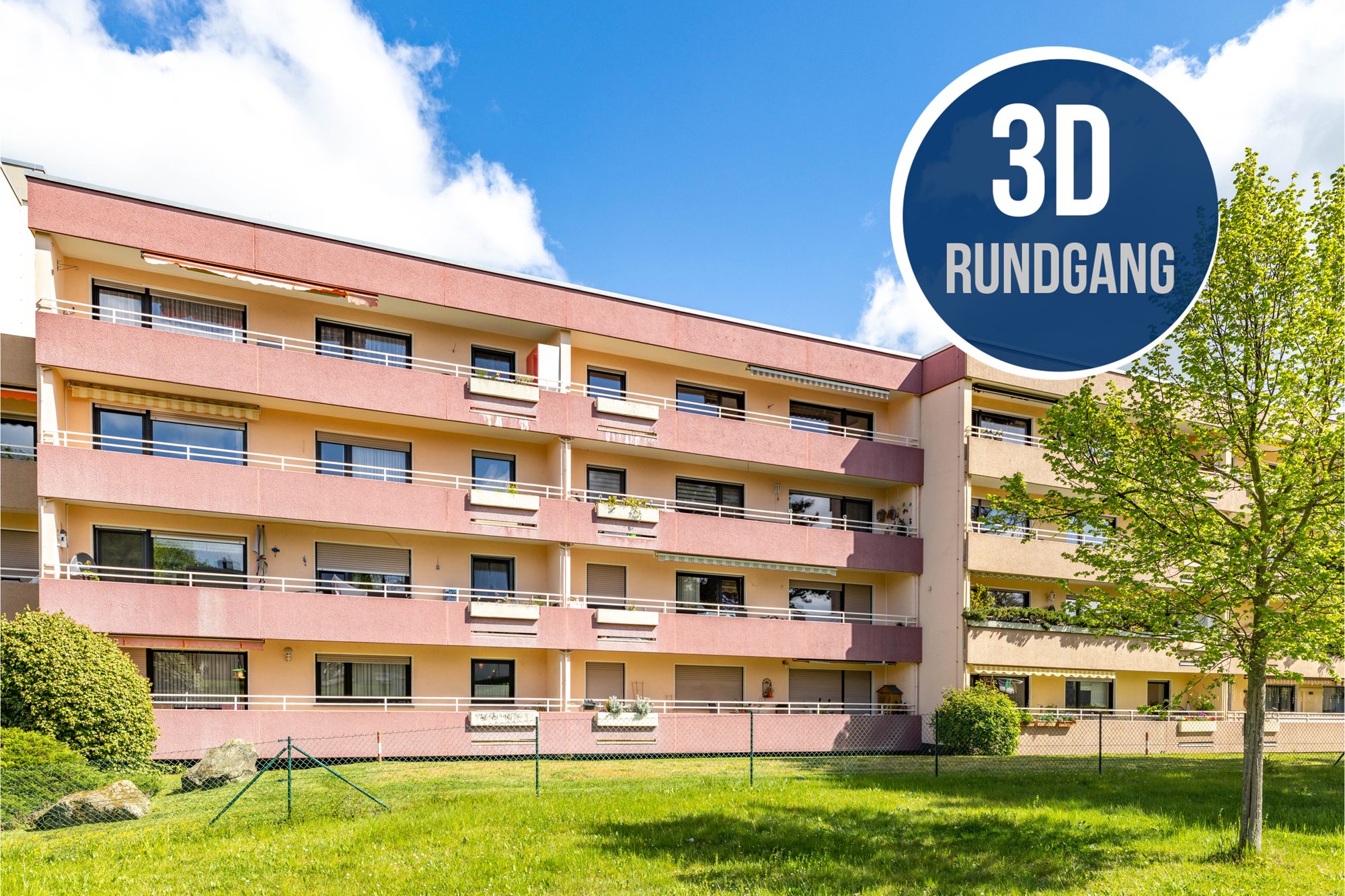 Immobilienangebot - Hanau - Alle - Hanau-Steinheim: Großzügige 3,5-Zimmer-Wohnung mit Süd-West-Balkon in gepflegter Wohneinheit