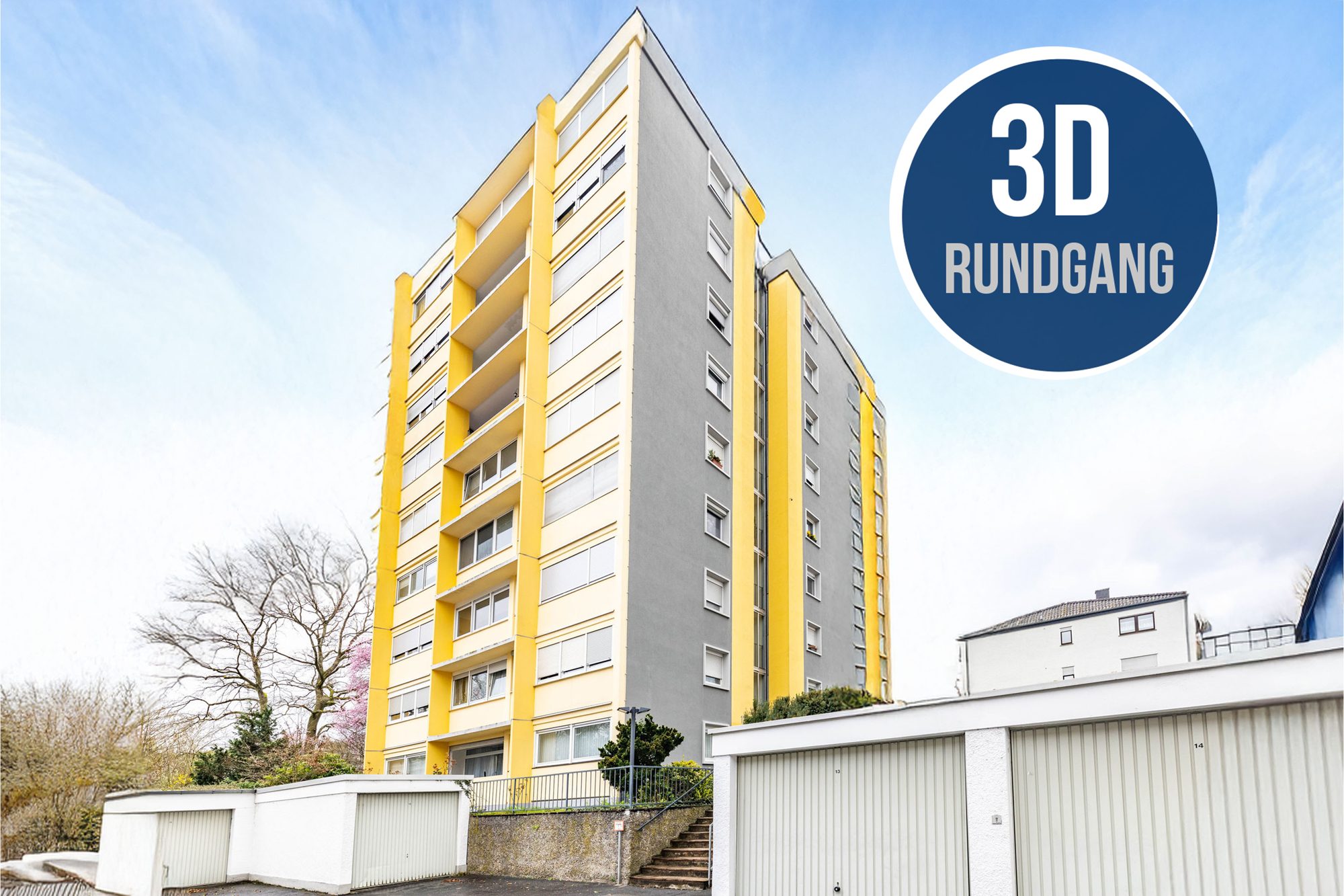 Immobilienangebot - Obertshausen - Alle - Obertshausen-Hausen: Großzügige 4-Zimmer-Wohnung mit tollem Grundriss in zentraler Lage