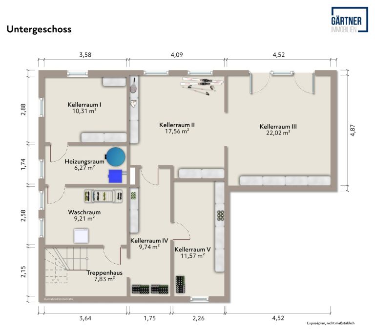 Immobilienangebot - Maintal / Dörnigheim - Alle - Maintal-Dörnigheim: Großzügiges Einfamilienhaus mit großem Garten und Garagen in beliebter Wohnlage