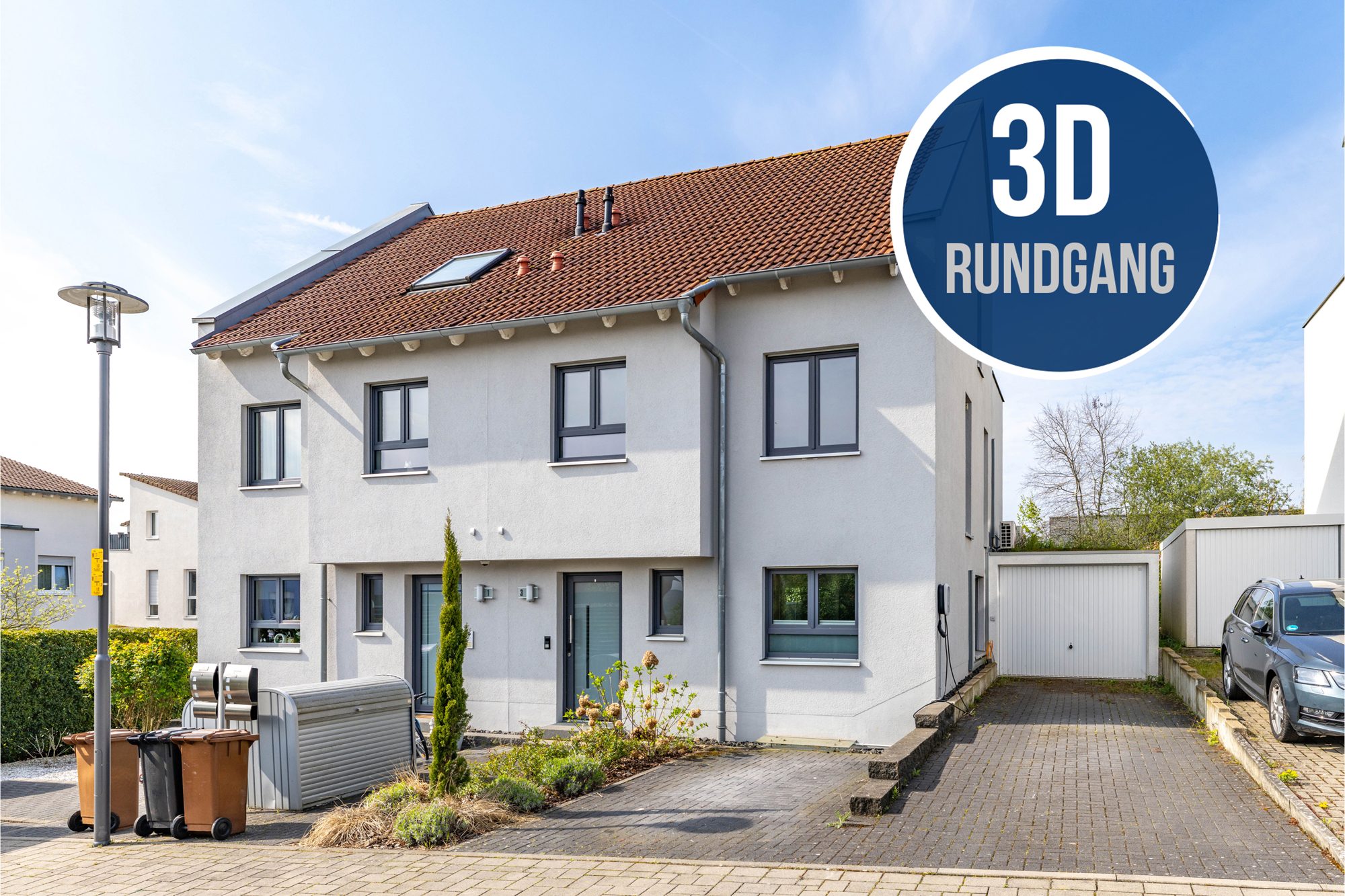 Immobilienangebot - Maintal / Hochstadt - Alle - Maintal-Hochstadt: Neuwertige, top gepflegte Doppelhaushälfte mit tollem Grundriss in beliebter Lage