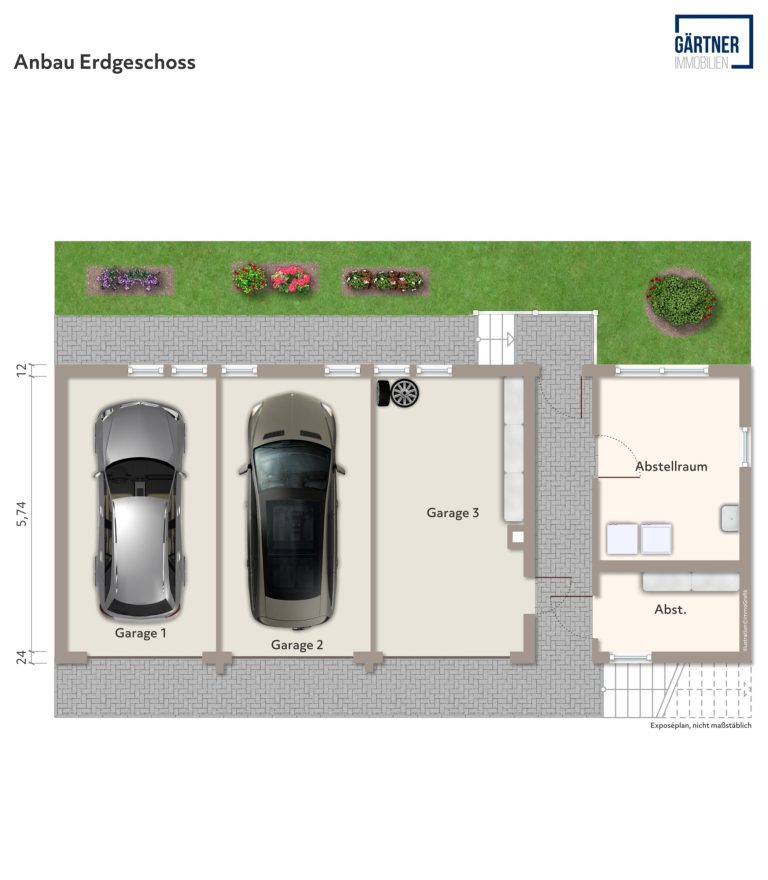 Immobilienangebot - Nidderau / Eichen - Alle - Nidderau-Eichen: Teil vermietetes Wohnanwesen mit großem Grundstück in ruhiger Feldrandlage