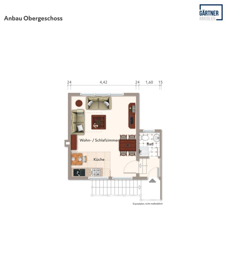 Immobilienangebot - Nidderau / Eichen - Alle - Nidderau-Eichen: Teil vermietetes Wohnanwesen mit großem Grundstück in ruhiger Feldrandlage