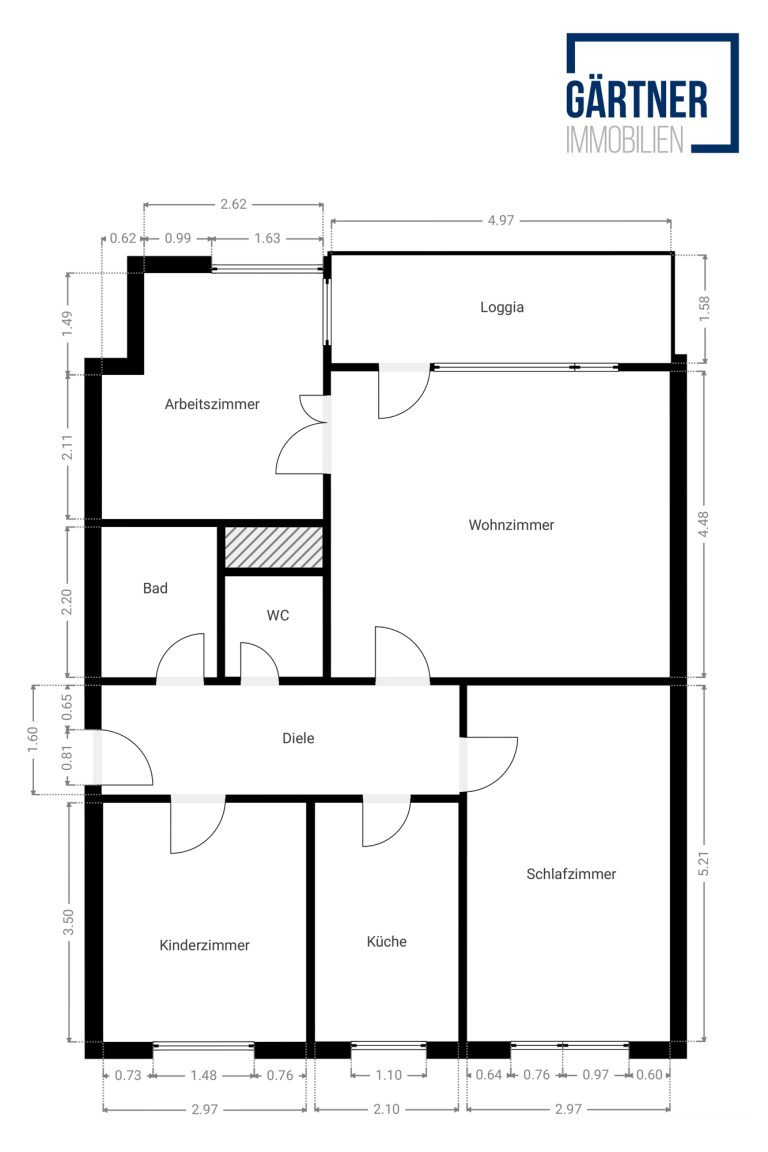 Immobilienangebot - Maintal / Bischofsheim - Alle - Maintal-Bischofsheim: Helle 3,5-Zimmer-Wohnung mit Balkon und Tiefgarage in gepflegter Wohnanlage