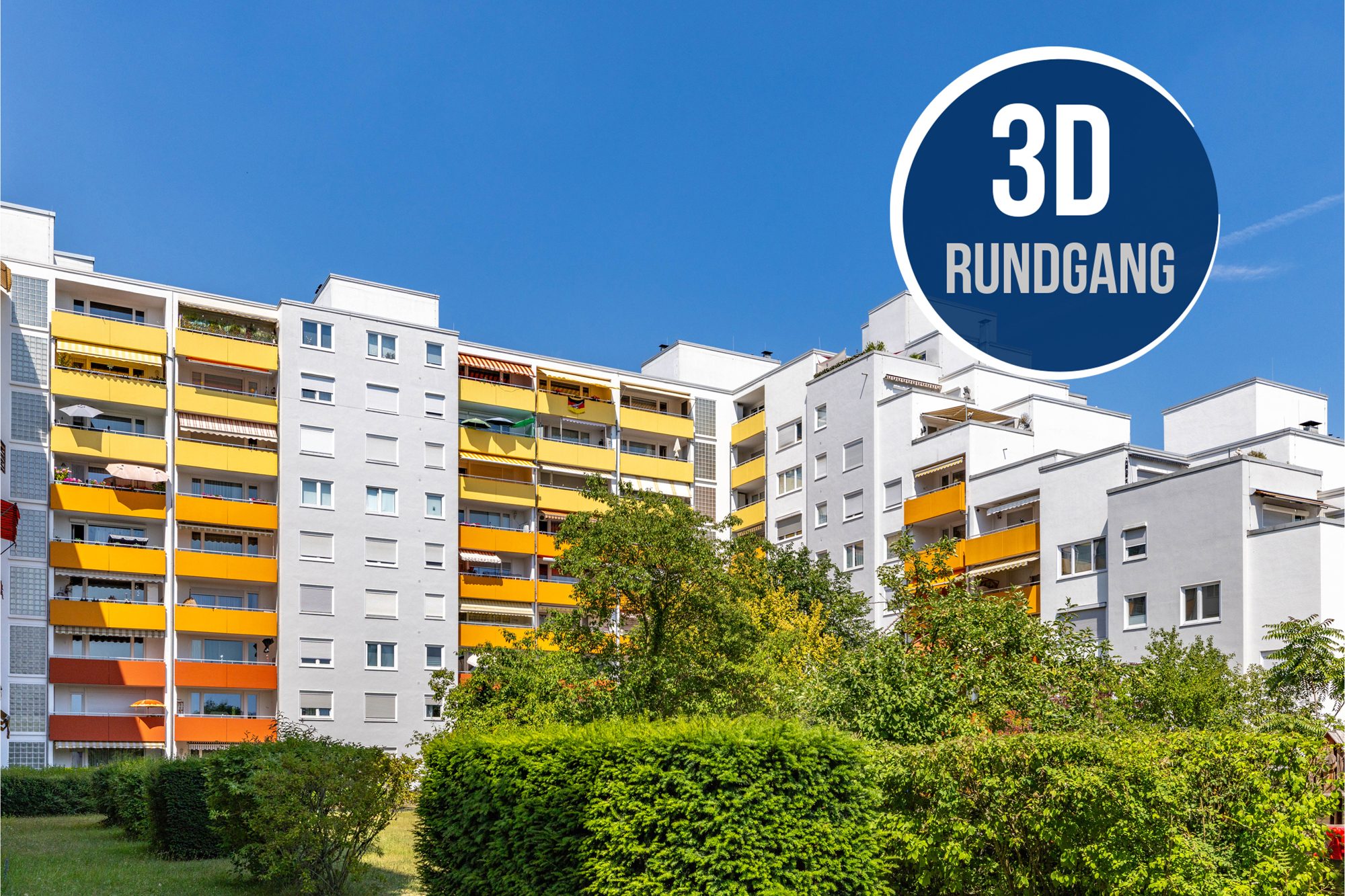 Immobilienangebot - Maintal / Bischofsheim - Alle - Maintal-Bischofsheim: Helle 3,5-Zimmer-Wohnung mit Balkon und Tiefgarage in gepflegter Wohnanlage