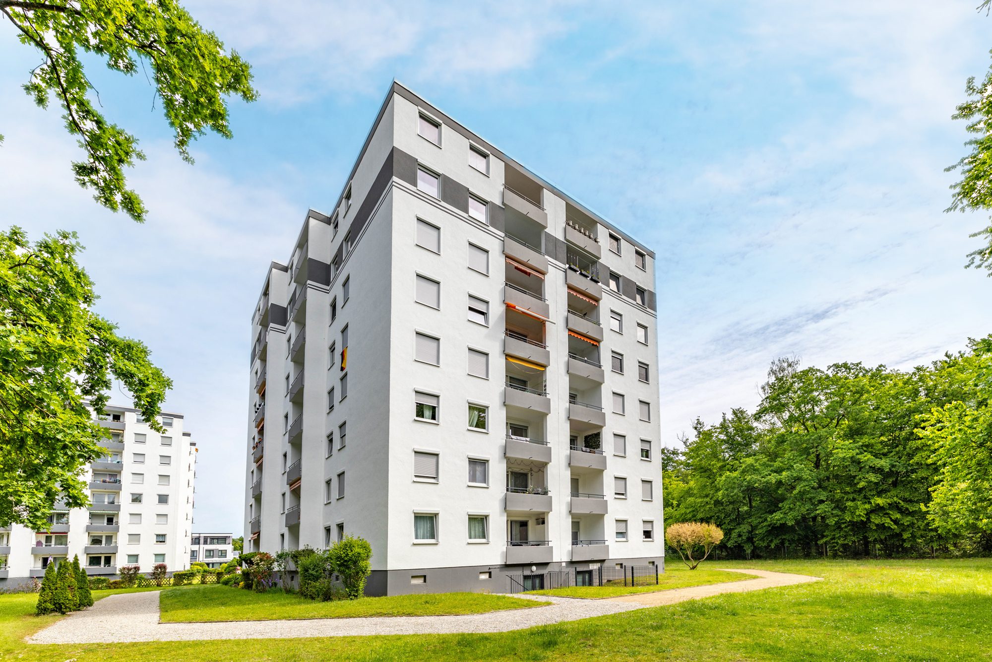Immobilienangebot - Maintal / Dörnigheim - Alle - Maintal-Dörnigheim: Schöne 4-Zimmer-Wohnung mit Süd-Balkon & Einbauküche in ruhiger Waldrandlage