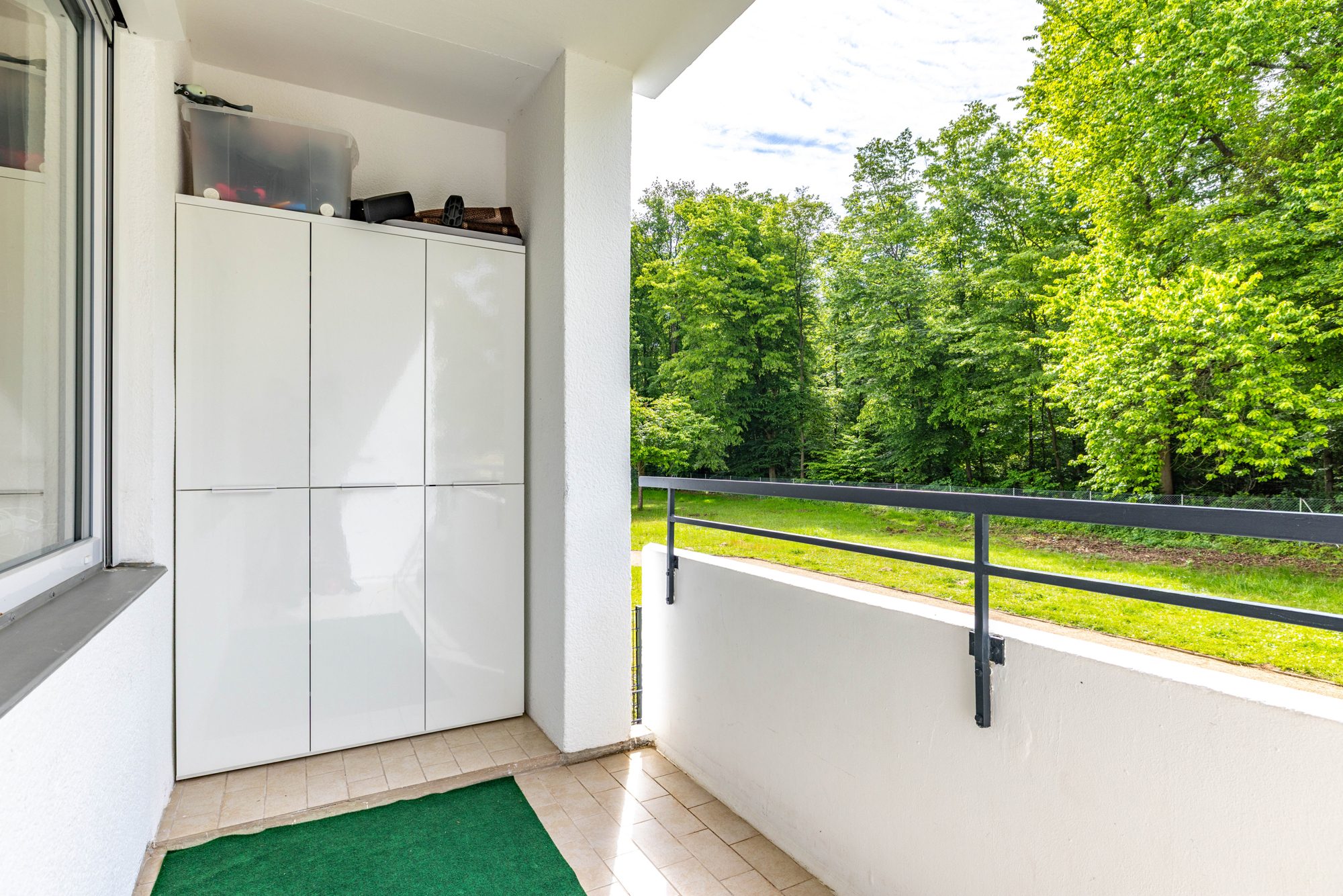 Immobilienangebot - Maintal / Dörnigheim - Alle - Maintal-Dörnigheim: Schöne 4-Zimmer-Wohnung mit Süd-Balkon & Einbauküche in ruhiger Waldrandlage