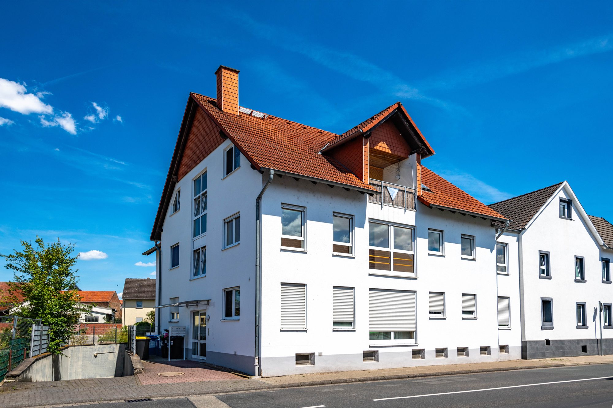 Immobilienangebot - Hanau / Mittelbuchen - Alle - Hanau-Mittelbuchen: Schöne lichtdurchflutete 2-Zimmer-Erdgeschoss-Wohnung mit Tiefgaragenstellplatz