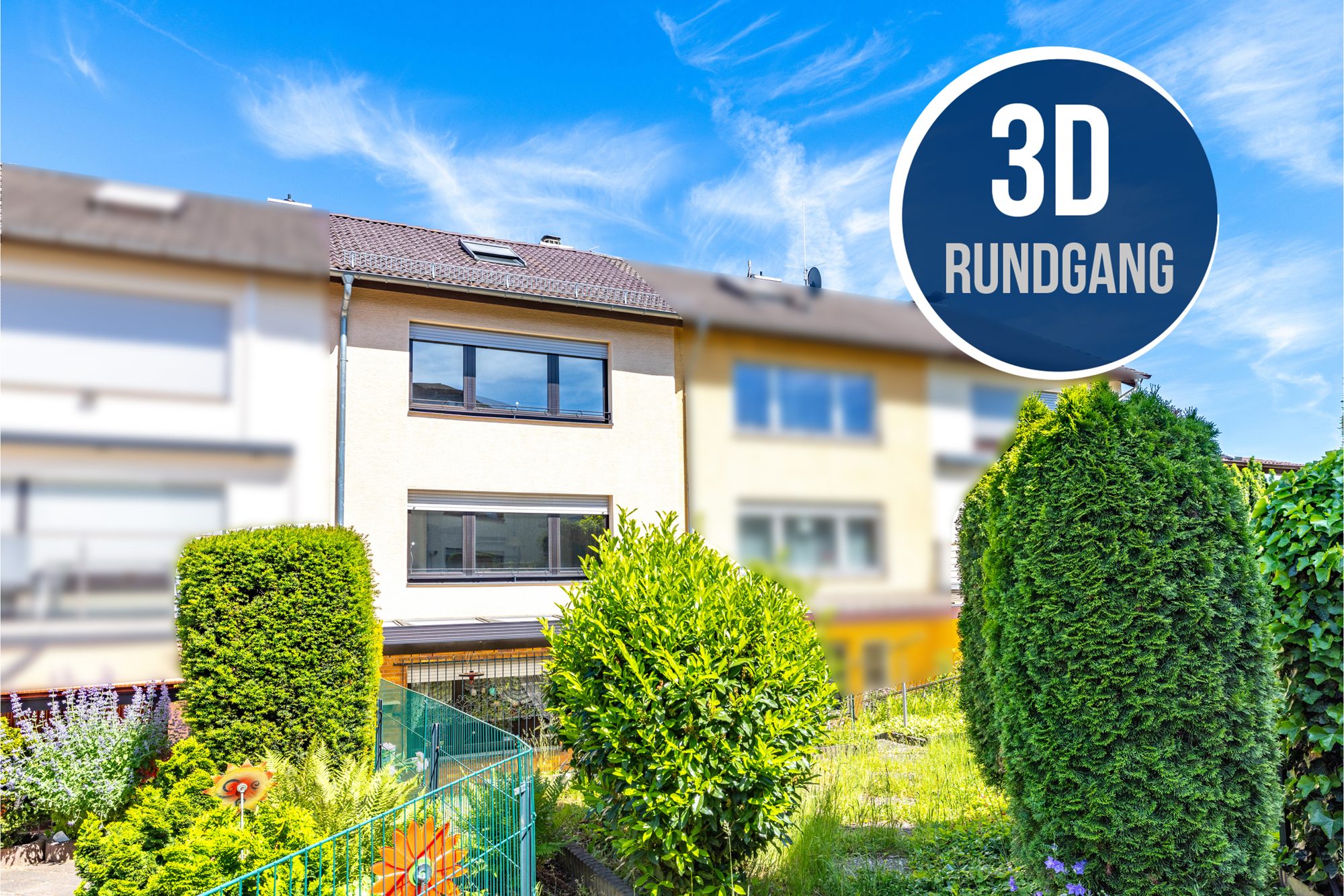Immobilienangebot - Maintal / Dörnigheim - Alle - Maintal-Dörnigheim: Modernisierungsbedürftiges Reihenmittelhaus mit Garage in zentraler Lage