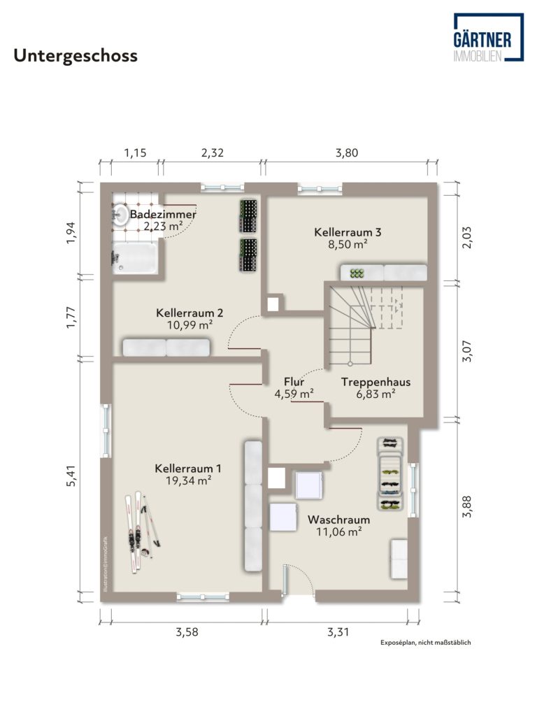 Immobilienangebot - Maintal - Alle - Maintal-Hochstadt: Modernisierungsbedürftiges Ein- / Zweifamilienhaus mit herrlichem Grundstück