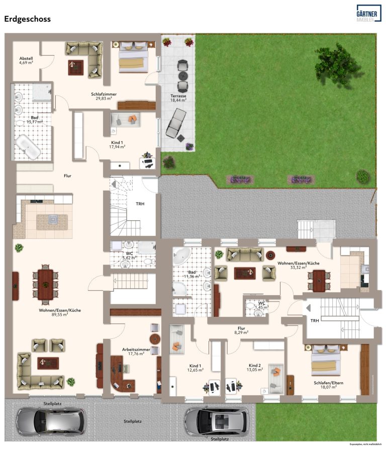 Immobilienangebot - Hanau / Kesselstadt - Alle - Hanau Alt-Kesselstadt: Attraktives & top gepflegtes 7-Parteienhaus in ruhiger und beliebter Wohnlage
