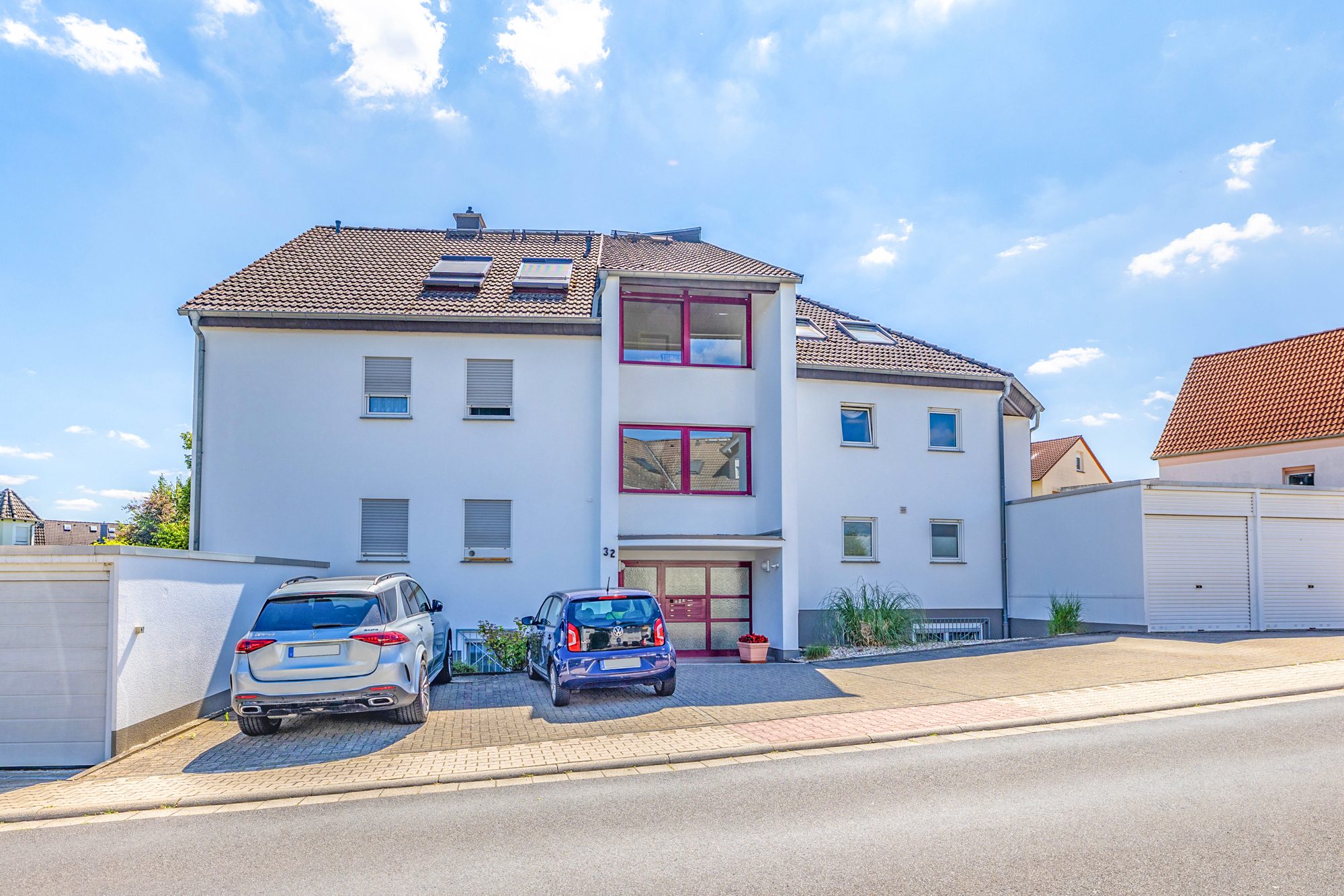 Immobilienangebot - Bruchköbel - Alle - Bruchköbel-Roßdorf: Schöne 3-Zimmer-Dachgeschoss-Wohnung mit herrlicher Dachterrasse in ruhiger Lage
