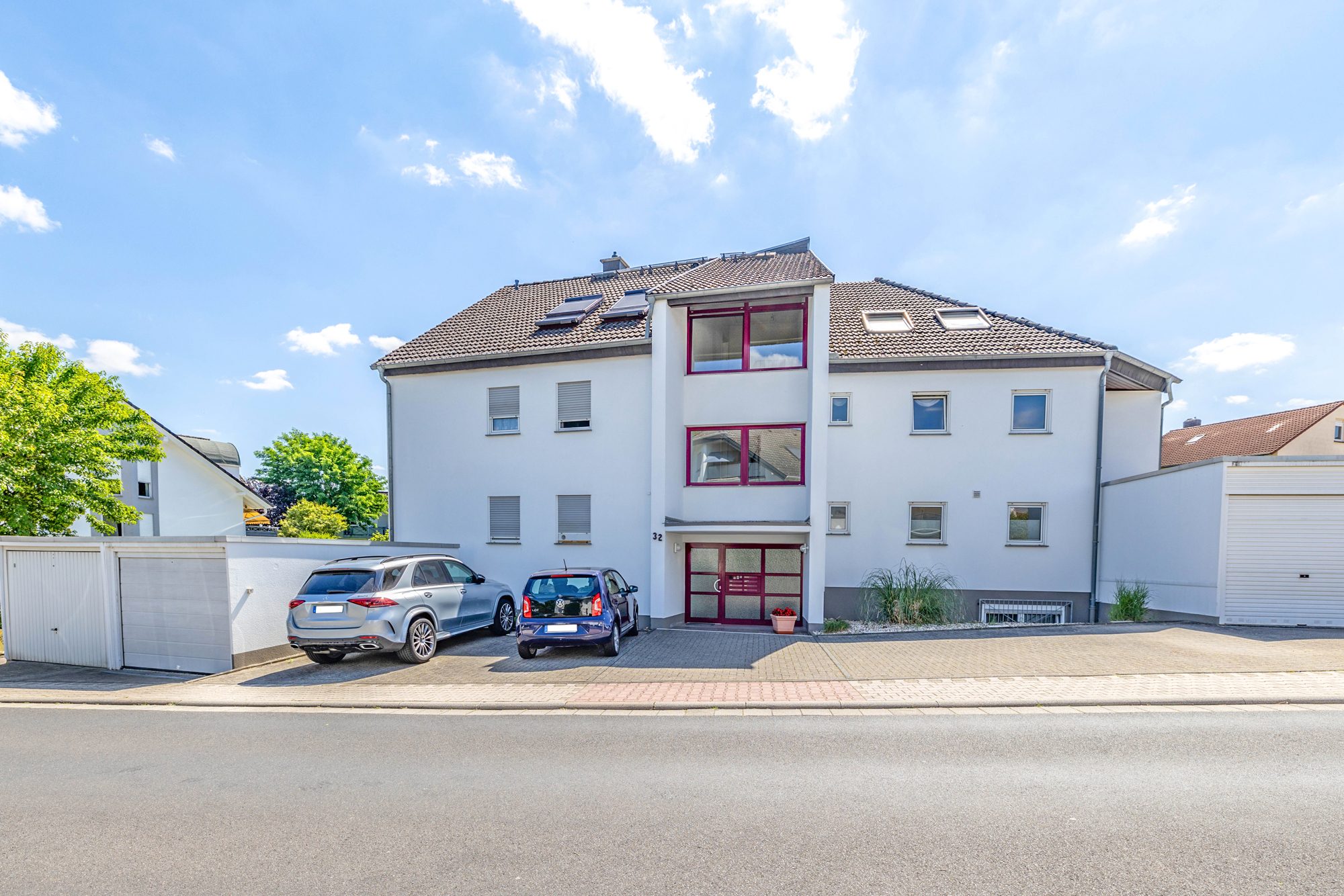 Immobilienangebot - Bruchköbel - Alle - Bruchköbel-Roßdorf: Schöne 3-Zimmer-Dachgeschoss-Wohnung mit herrlicher Dachterrasse in ruhiger Lage