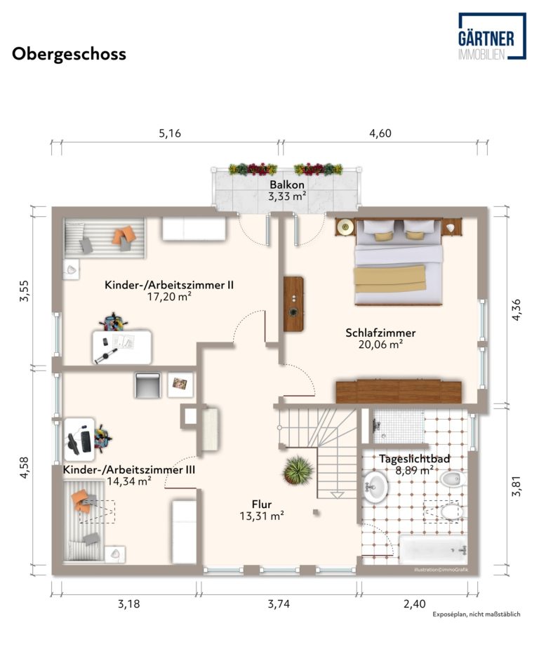Immobilienangebot - Hanau - Alle - Hanau-Musikerviertel: Großzügiges, charmantes Einfamilienhaus mit tollem Garten in begehrter Lage