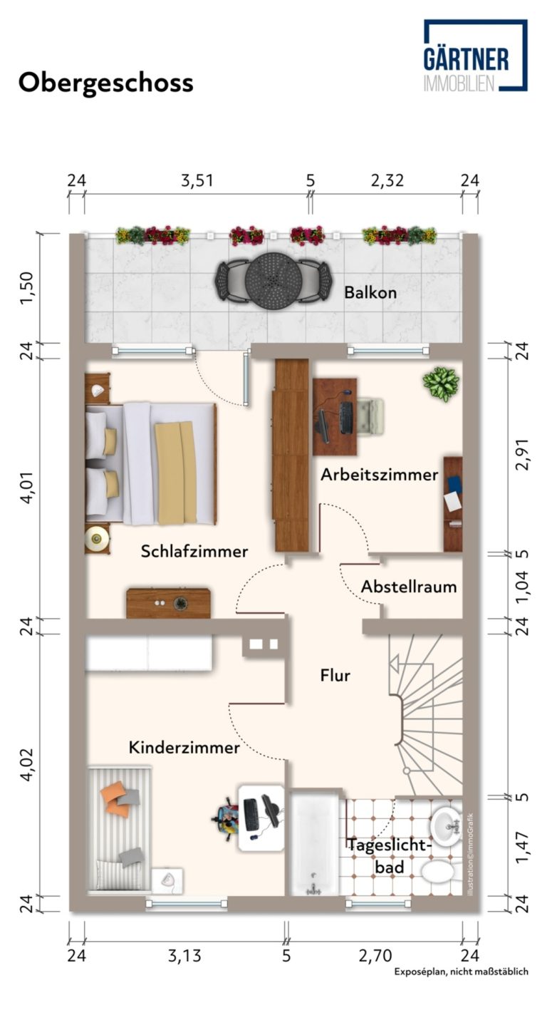 Immobilienangebot - Hanau / Großauheim - Alle - Hanau-Großauheim: Modernisierungsbedürftiges Reihenmittelhaus mit schönem Garten in ruhiger Wohnlage