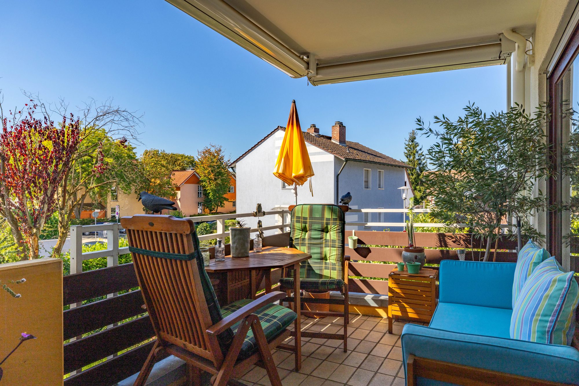 Immobilienangebot - Maintal / Dörnigheim - Alle - Maintal-Dörnigheim: Top gepflegte 3-Zimmer-Wohnung mit großem Südwest-Balkon in zentraler Wohnlage