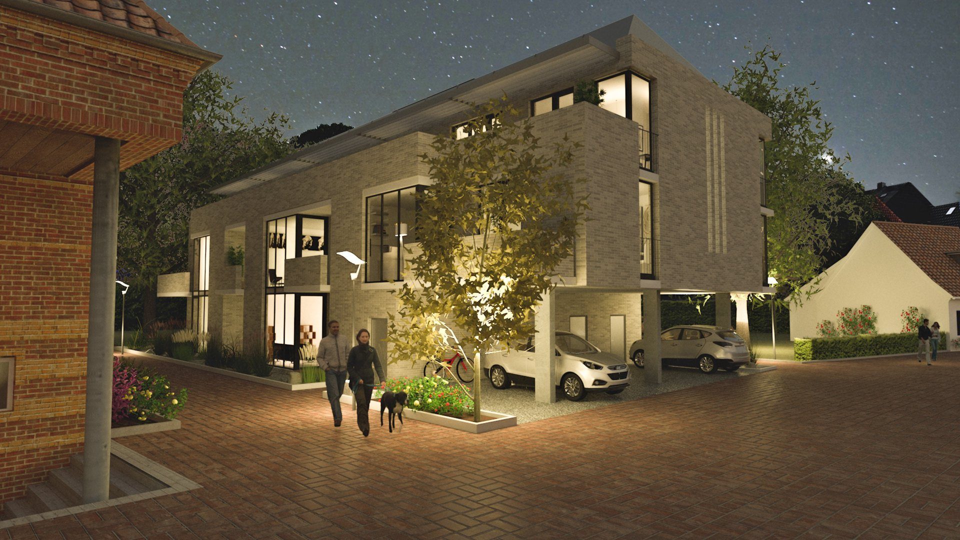 Abendimpression - Neubauprojekt Eckernförde - Binko & Hofmann Immobilien Abendimpression - Neubauprojekt Eckernförde - Binko & Hofmann Immobilien