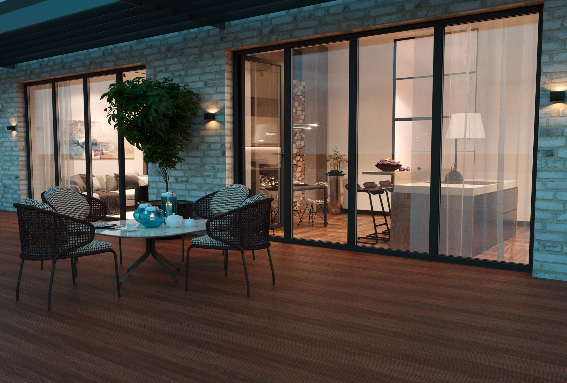 Terasse - Neubauprojekt Eckernförde - Binko & Hofmann Immobilien Terasse - Neubauprojekt Eckernförde - Binko & Hofmann Immobilien