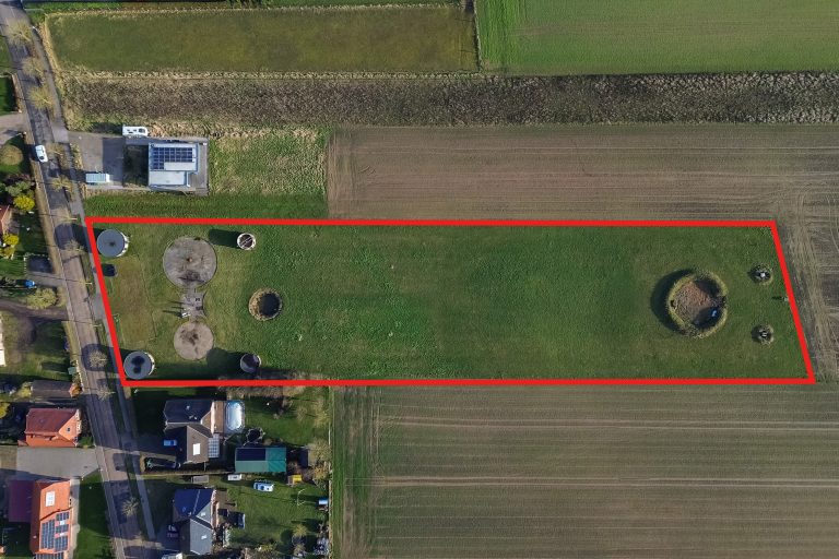 Immobilienangebot - Bleckede - Alle - Großes Baugrundstück mit unverbaubarem Blick ins Grüne