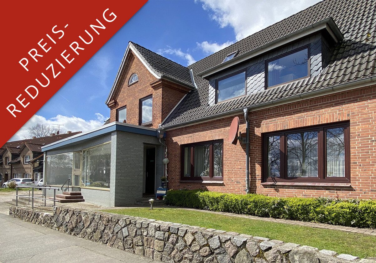 Immobilienangebot - Groß Wittensee - Alle - Modernisiertes Wohnhaus mit 8 Zimmern und Extra-Mietfläche an der Badestelle in Groß Wittensee