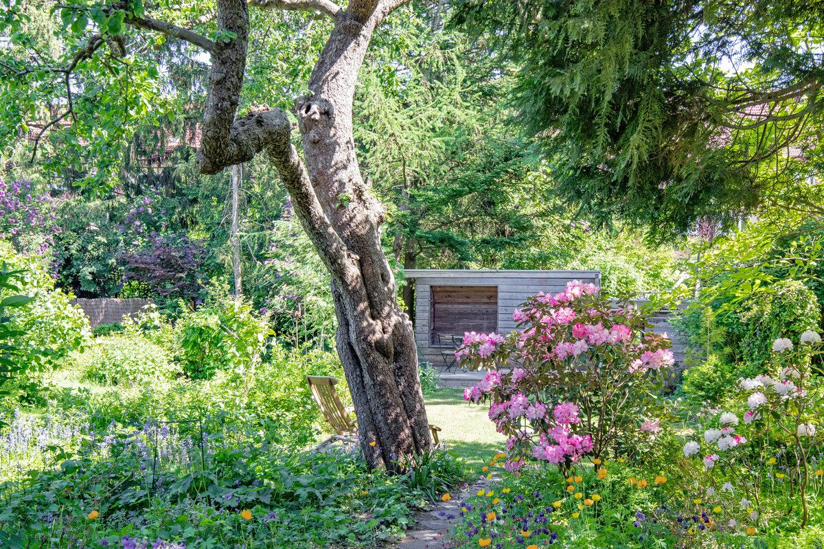 Immobilienangebot - Kiel - Alle - Stilvoll saniertes Backstein-Reihenhaus mit traumhaftem Garten in Kiels Innenstadt!