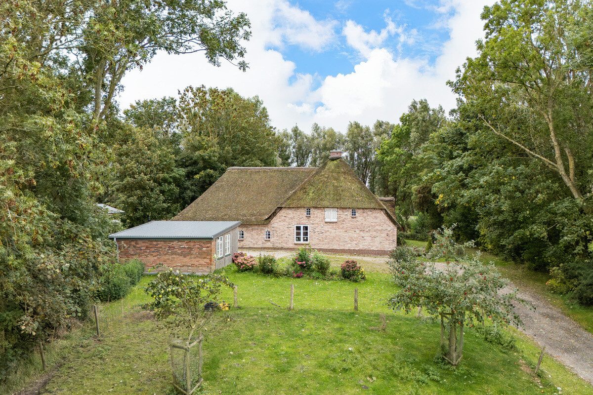 Immobilienangebot - Uelvesbüll - Alle - Landhausidylle unter Reet - Wohnen, wo Ruhe zuhause ist