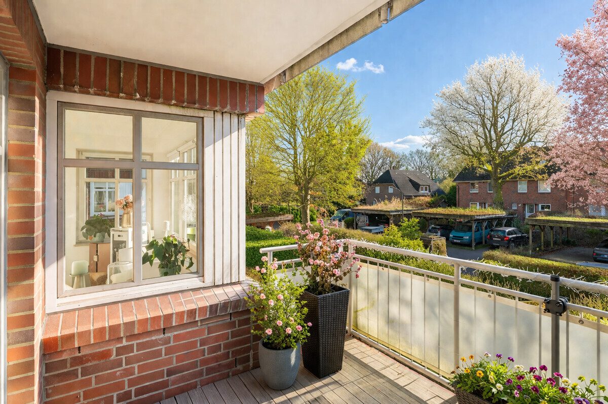 Immobilienangebot - Hamburg-Duvenstedt - Alle - Licht, Luft, Lebensqualität – Maisonettewohnung in Duvenstedt