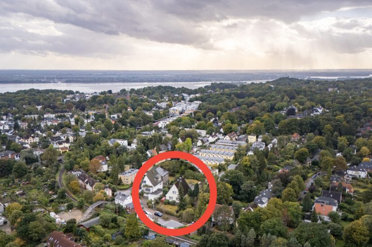 Immobilienangebot - Hamburg / Blankenese - Bauplätze - Blankenese erleben - Grundstück mit Raum für Neues