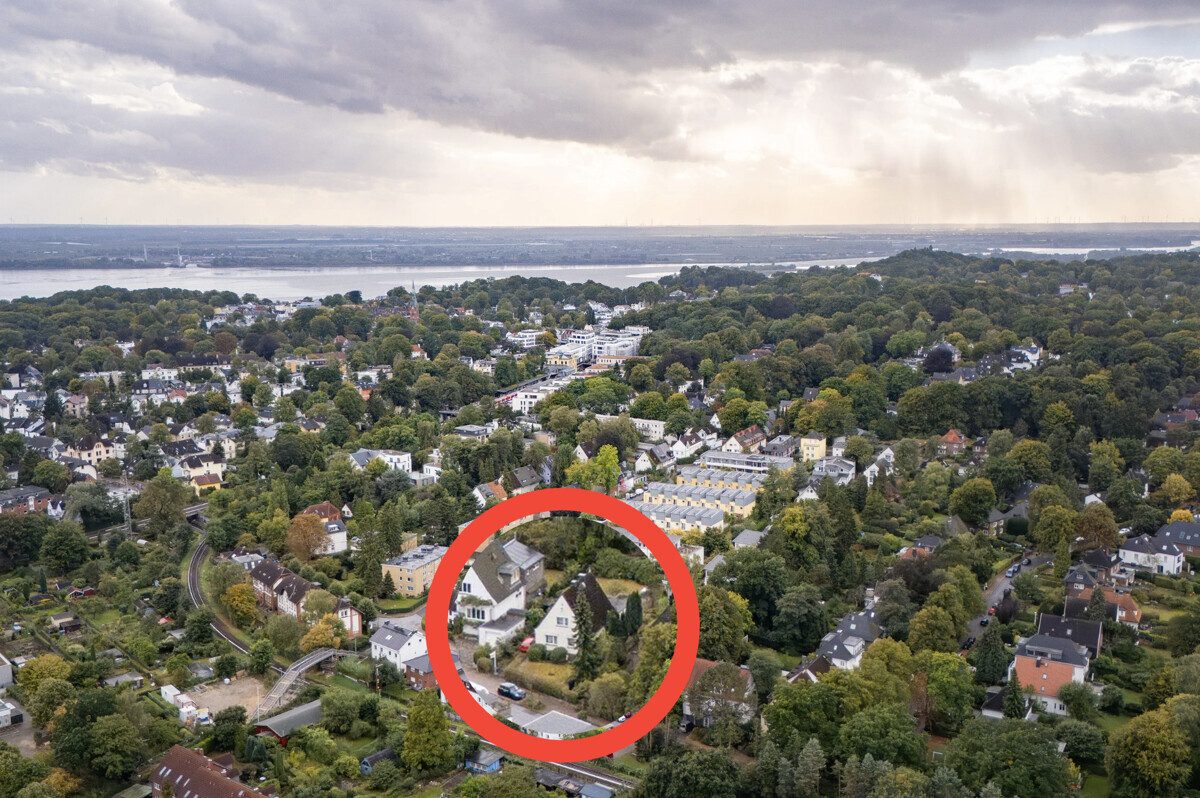 Immobilienangebot - Hamburg / Blankenese - Bauplätze - Blankenese erleben - Grundstück mit Raum für Neues