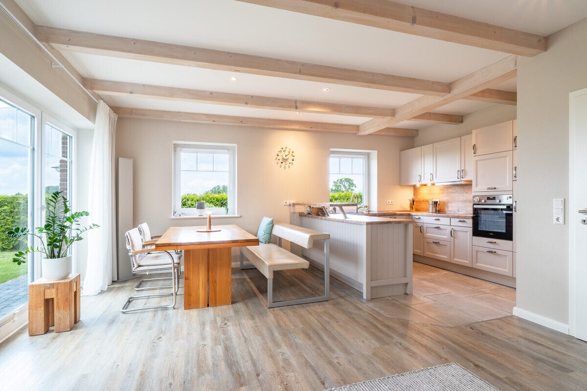 Immobilienangebot - Gelting - Alle - Neuwertige und energieeffiziente DHH fußläufig zur Ostsee