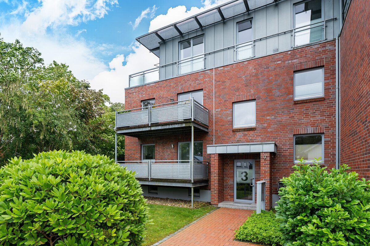 Immobilienangebot - Glücksburg - Alle - Exklusive 3-Zimmer-Eigentumswohnung in einer der besten Wohnlagen Glücksburgs