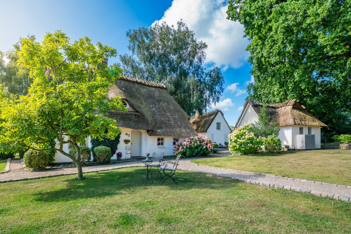 Immobilienangebot - Lindhöft / Noer - Alle - Das Glück dieser Erde... Reetdachensemble für Pferdeliebhaber